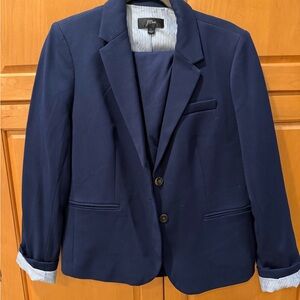 J. Crew Navy Blue women’s  Suit - Classic Two-Button